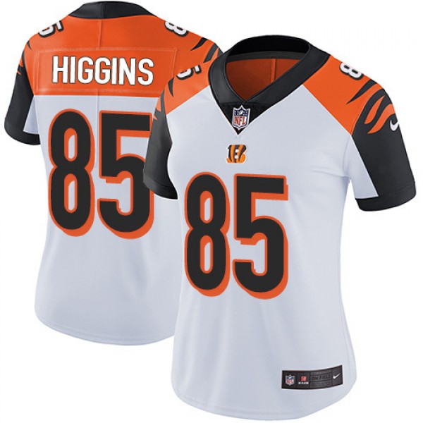 Nike Cincinnati Bengals #85 Tee Higgins White Wome...