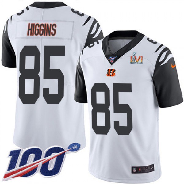 Nike Cincinnati Bengals #85 Tee Higgins White Supe...