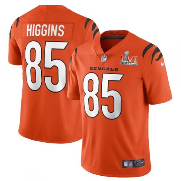 Cincinnati Cincinnati Bengals #85 Tee Higgins Oran...