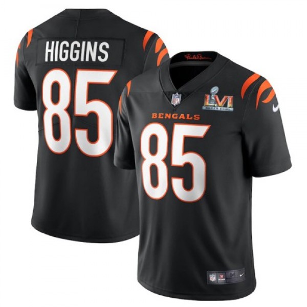 Cincinnati Cincinnati Bengals #85 Tee Higgins Blac...