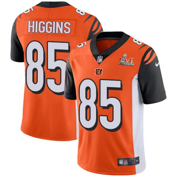 Nike Cincinnati Bengals #85 Tee Higgins Orange Alt...