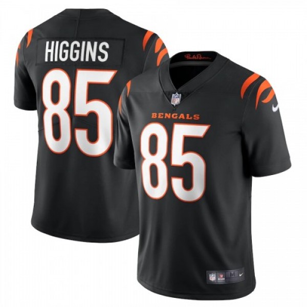 Cincinnati Cincinnati Bengals #85 Tee Higgins Blac...