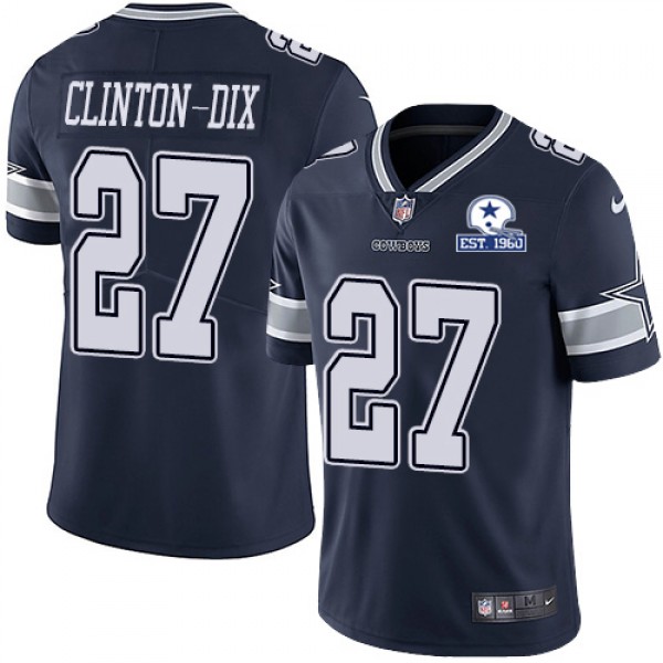 Nike Dallas Cowboys #27 Ha Ha Clinton-Dix Navy Blu...