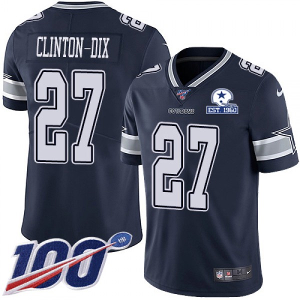 Nike Dallas Cowboys #27 Ha Ha Clinton-Dix Navy Blu...