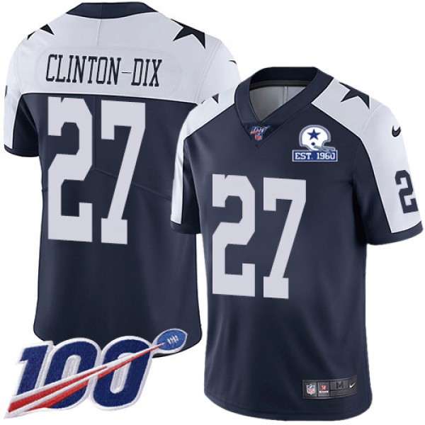 Nike Dallas Cowboys #27 Ha Ha Clinton-Dix Navy Blu...