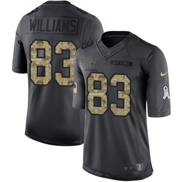 Nike Dallas Cowboys #83 Terrance Williams Black Me...