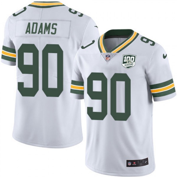 Nike Green Bay Packers #90 Montravius Adams White ...