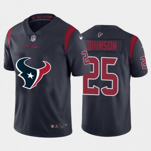 Houston Houston Texans #25 Duke Johnson Navy Blue ...