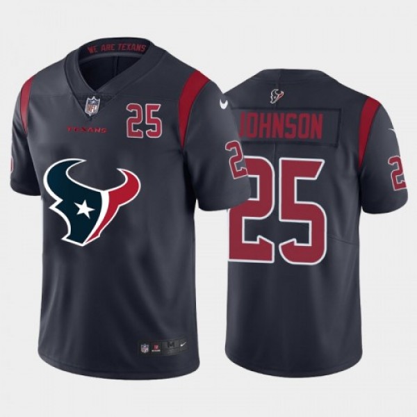 Houston Houston Texans #25 Duke Johnson Navy Blue ...