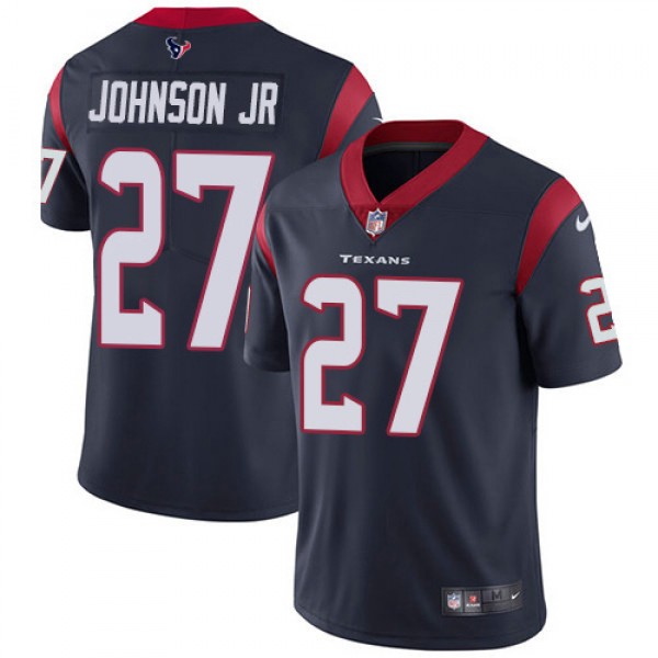 Nike Houston Texans #27 Duke Johnson Jr Navy Blue ...