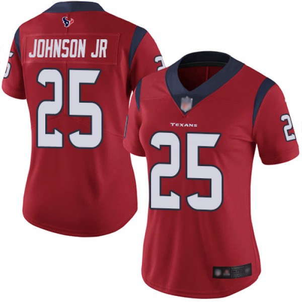 Nike Houston Texans #25 Duke Johnson Jr Red Altern...