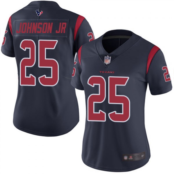 Nike Houston Texans #25 Duke Johnson Jr Navy Blue ...