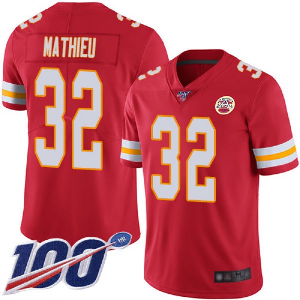 Nike Kansas City Chiefs #32 Tyrann Mathieu Red Tea...