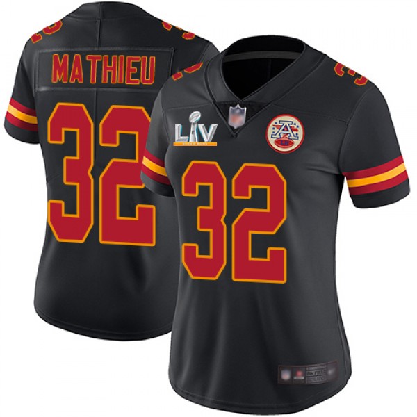 Nike Kansas City Chiefs #32 Tyrann Mathieu Black W...