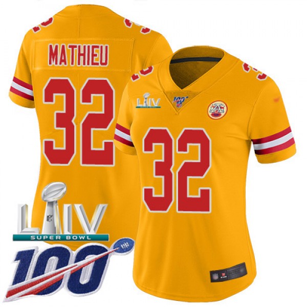 Nike Kansas City Chiefs #32 Tyrann Mathieu Gold Su...