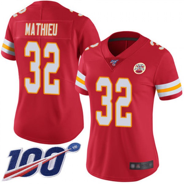 Nike Kansas City Chiefs #32 Tyrann Mathieu Red Tea...