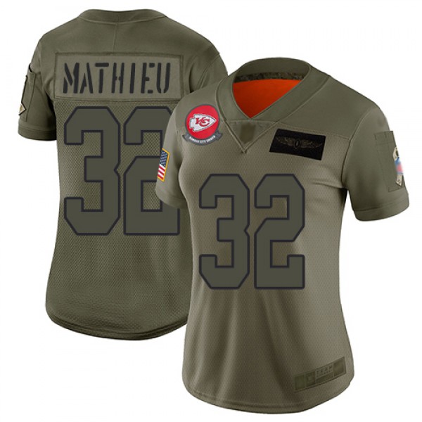 Nike Kansas City Chiefs #32 Tyrann Mathieu Camo Wo...