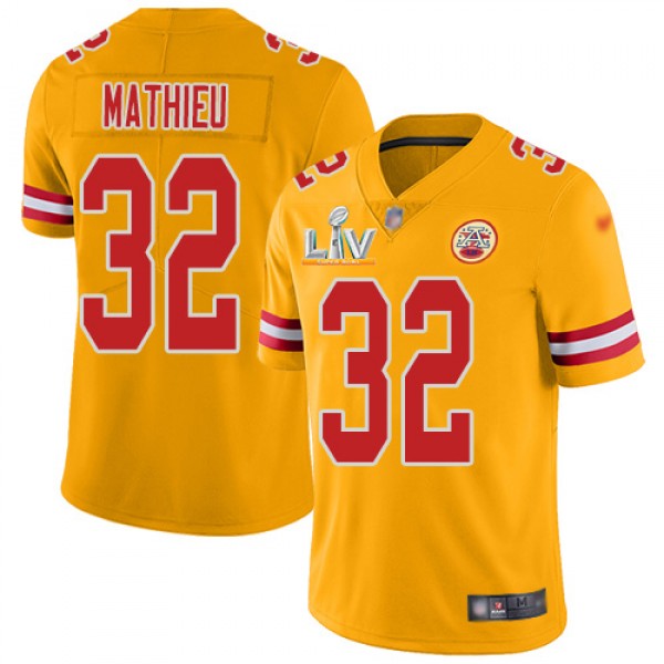 Nike Kansas City Chiefs #32 Tyrann Mathieu Gold Yo...