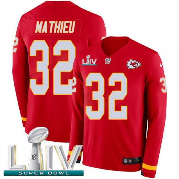 Nike Kansas City Chiefs #32 Tyrann Mathieu Red Sup...