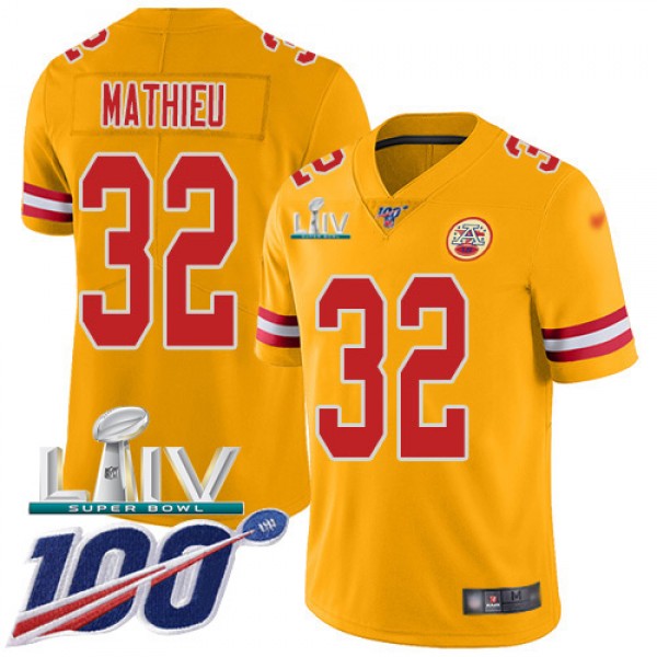 Nike Kansas City Chiefs #32 Tyrann Mathieu Gold Su...