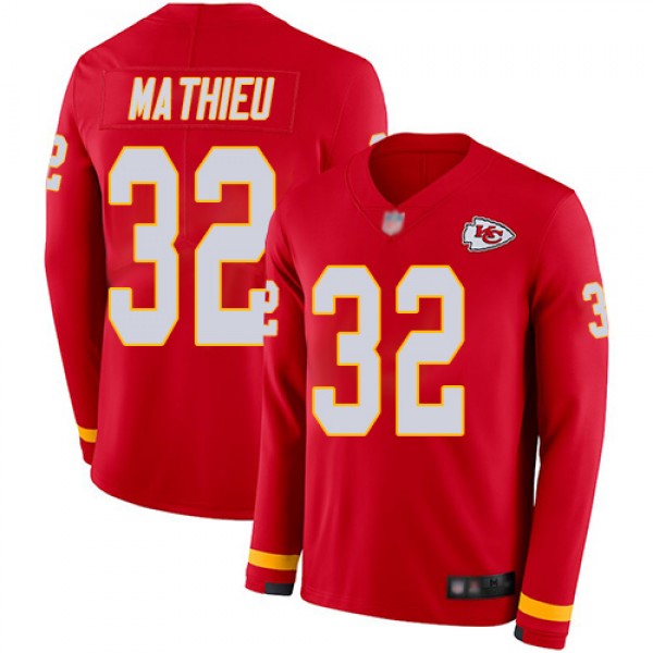 Nike Kansas City Chiefs #32 Tyrann Mathieu Red Tea...