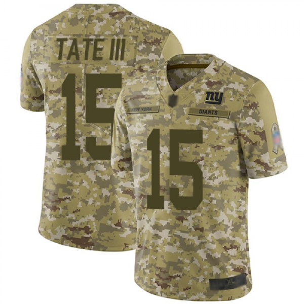 Nike New York Giants #15 Golden Tate III Camo Men&...