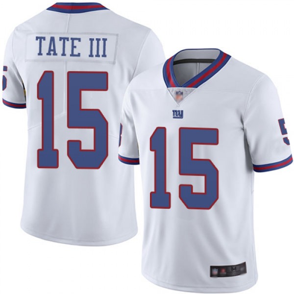 Nike New York Giants #15 Golden Tate III White Men...