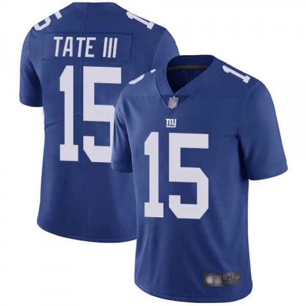 Nike New York Giants #15 Golden Tate III Royal Blu...