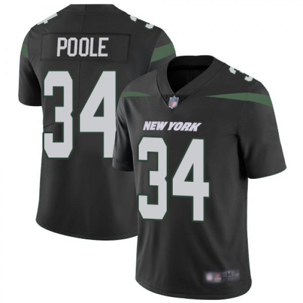 Nike New York Jets #34 Brian Poole Black Alternate...