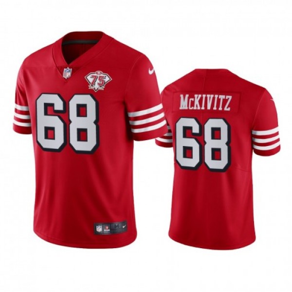 Nike San Francisco 49ers #68 Colton Mckivitz Red R...