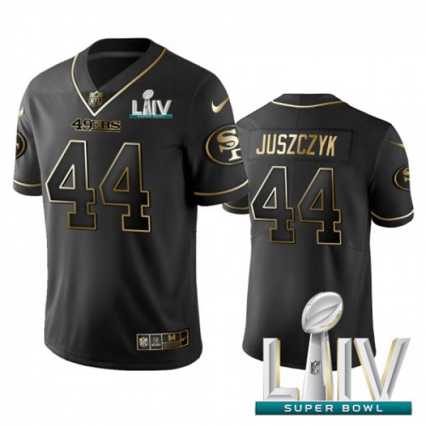 Nike San Francisco 49ers #44 Kyle Juszczyk Black G...