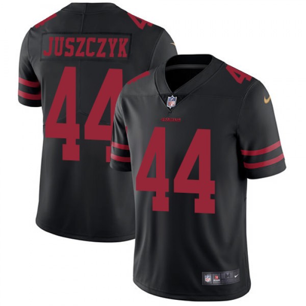 Nike San Francisco 49ers #44 Kyle Juszczyk Black A...