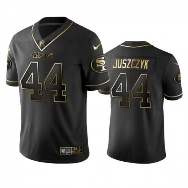 Nike San Francisco 49ers #44 Kyle Juszczyk Black G...