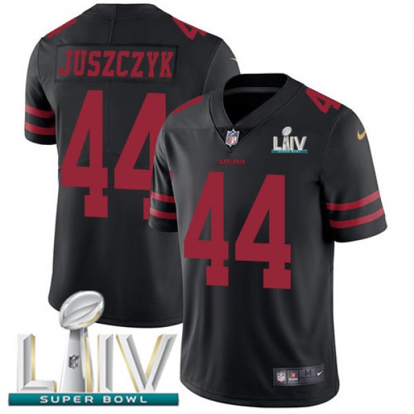 Nike San Francisco 49ers #44 Kyle Juszczyk Black S...