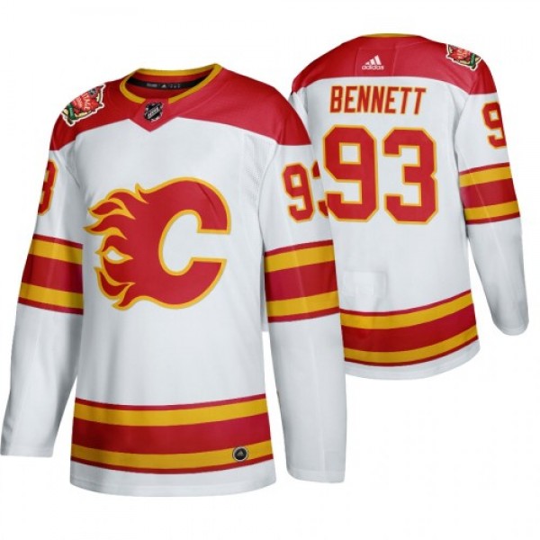 Calgary Calgary Flames #93 Sam Bennett Men's ...