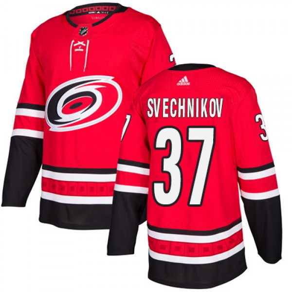 Adidas Carolina Hurricanes #37 Andrei Svechnikov R...