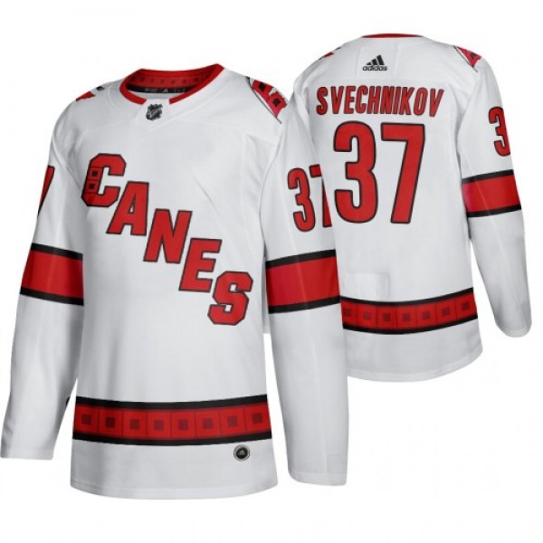 Carolina Carolina Hurricanes #37 Andrei Svechnikov...