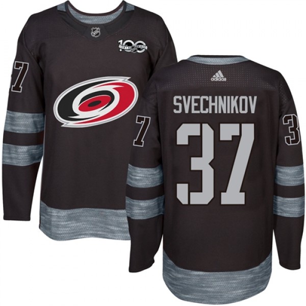 Adidas Carolina Hurricanes #37 Andrei Svechnikov B...