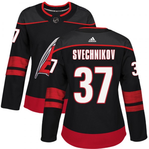 Adidas Carolina Hurricanes #37 Andrei Svechnikov B...