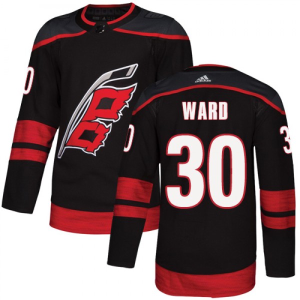 Adidas Carolina Hurricanes #30 Cam Ward Black Alte...