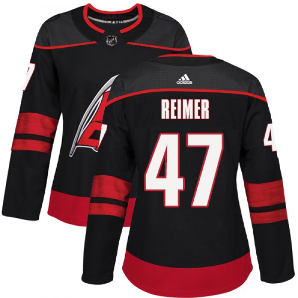 Adidas Carolina Hurricanes #47 James Reimer Black ...