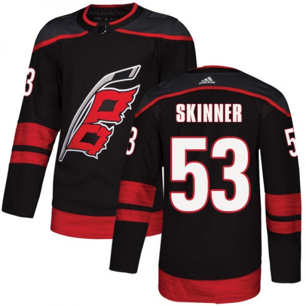 Adidas Carolina Hurricanes #53 Jeff Skinner Black ...