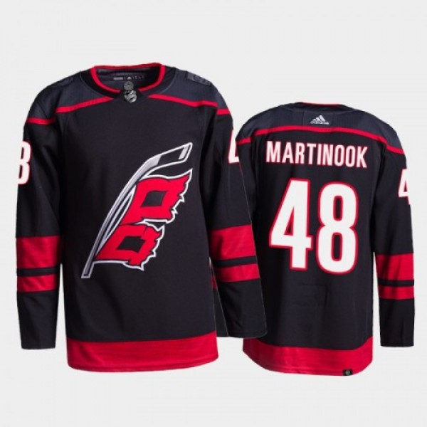 Adidas Carolina Hurricanes #48 Jordan Martinook Me...