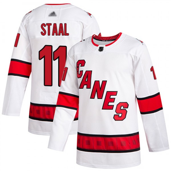 Adidas Carolina Hurricanes #11 Jordan Staal White ...