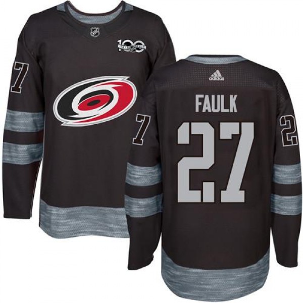 Adidas Carolina Hurricanes #27 Justin Faulk Black ...