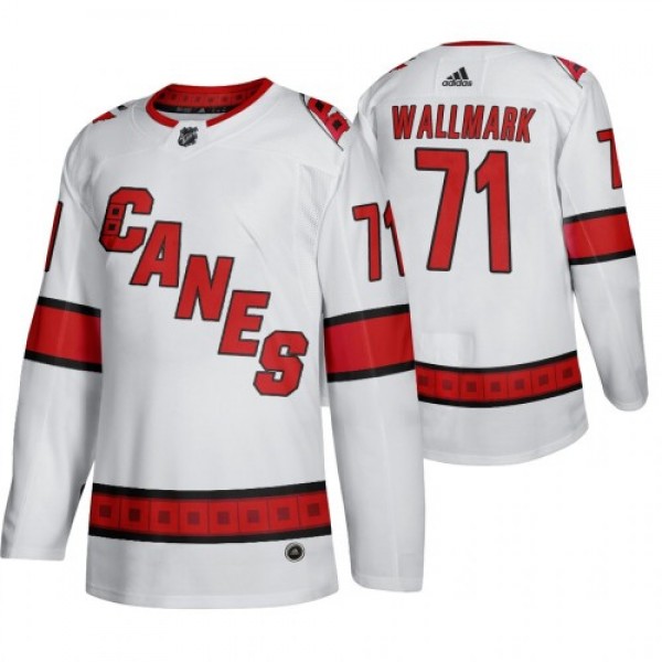 Carolina Carolina Hurricanes #71 Lucas Wallmark Me...