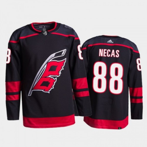 Adidas Carolina Hurricanes #88 Martin Necas Men�...