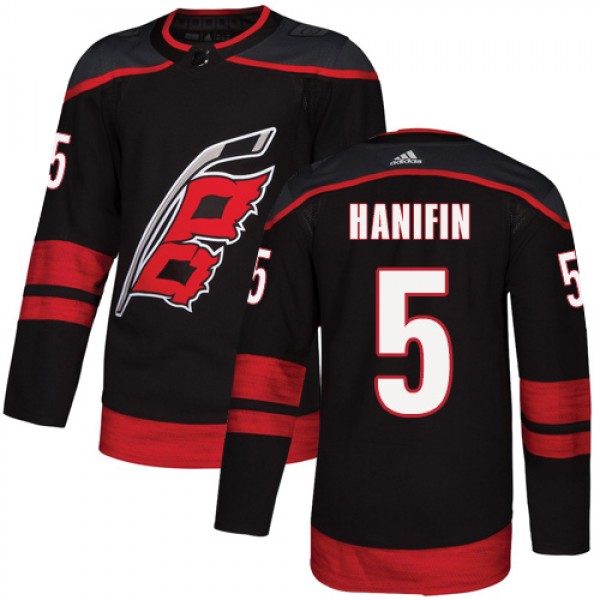 Adidas Carolina Hurricanes #5 Noah Hanifin Black A...