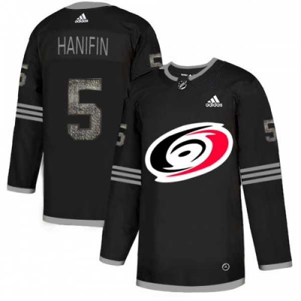 Adidas Carolina Hurricanes #5 Noah Hanifin Black A...