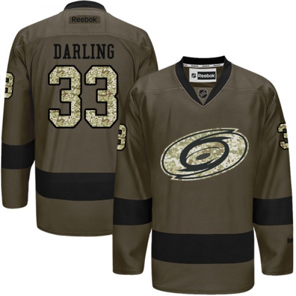 Adidas Carolina Hurricanes #33 Scott Darling Green...